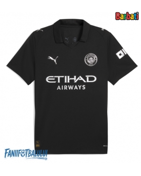 Manchester City Tricou Fotbal Replică 2025-26 Barbati Deplasare